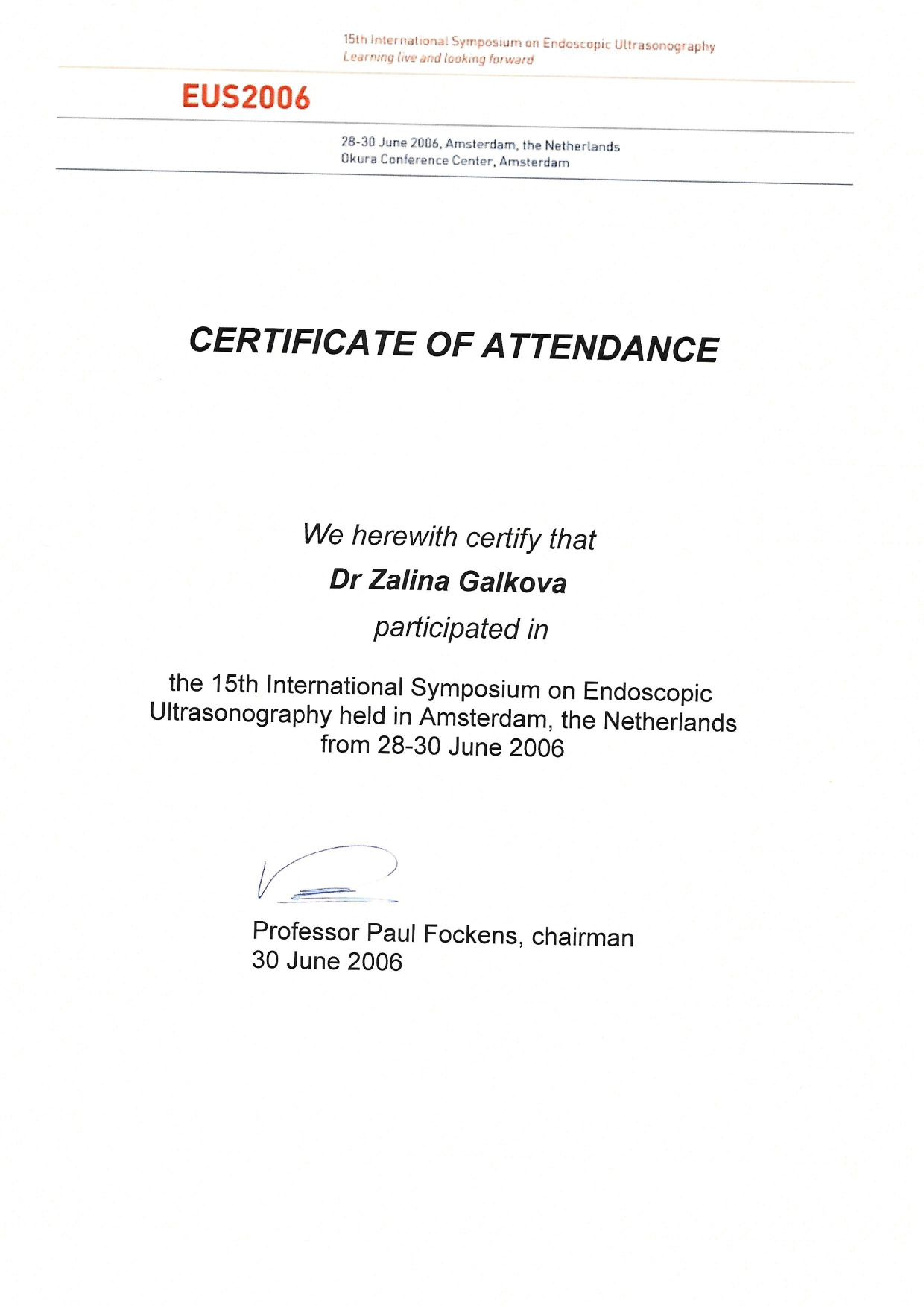 Certificate image