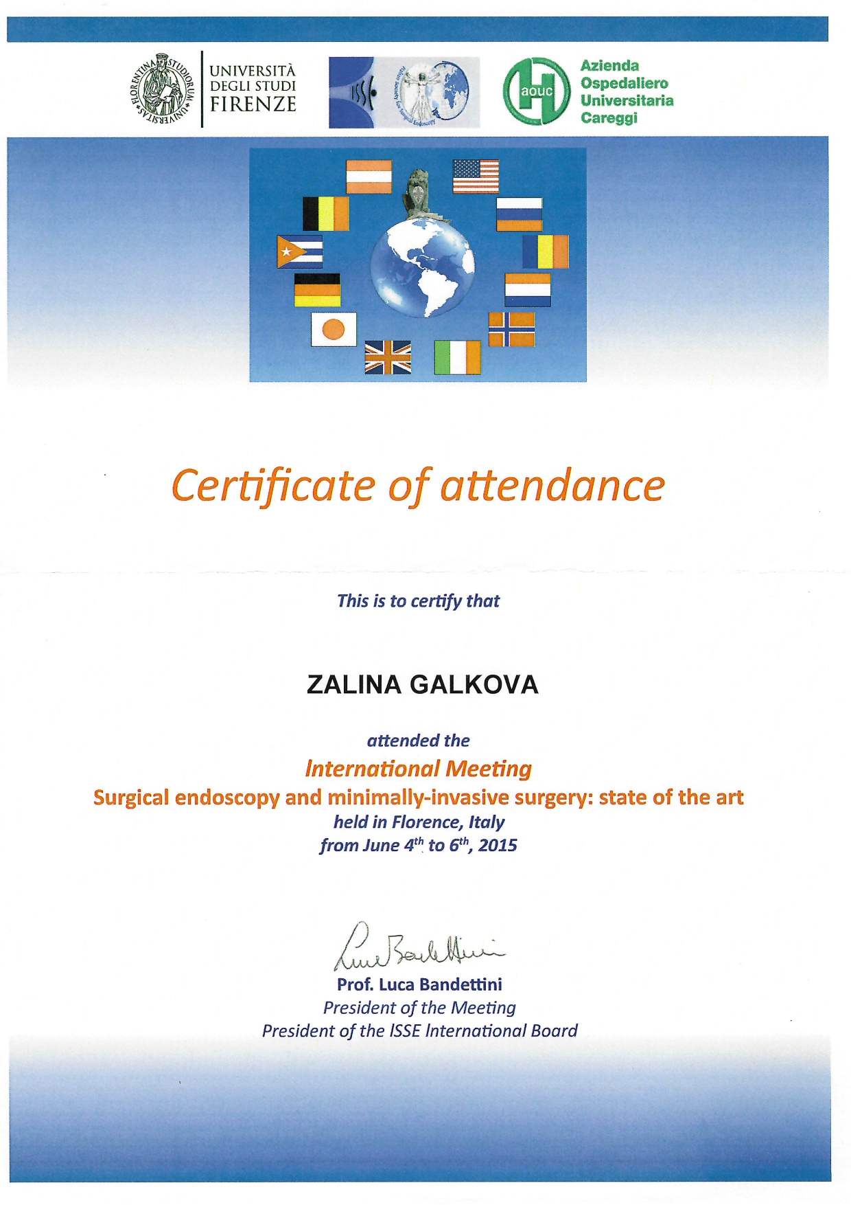 Certificate image