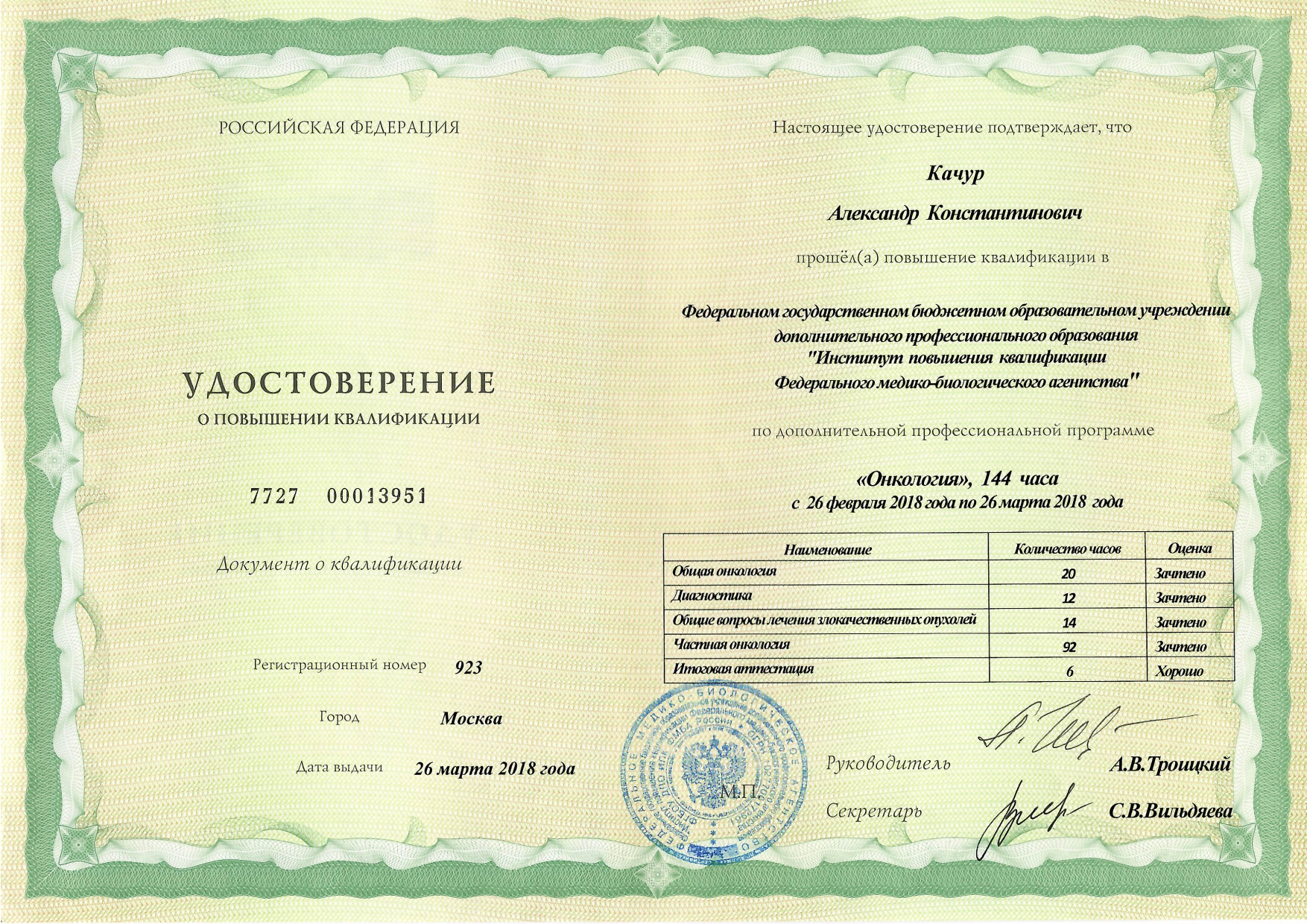 Certificate image